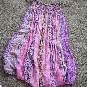 Colorful Bohemian pants